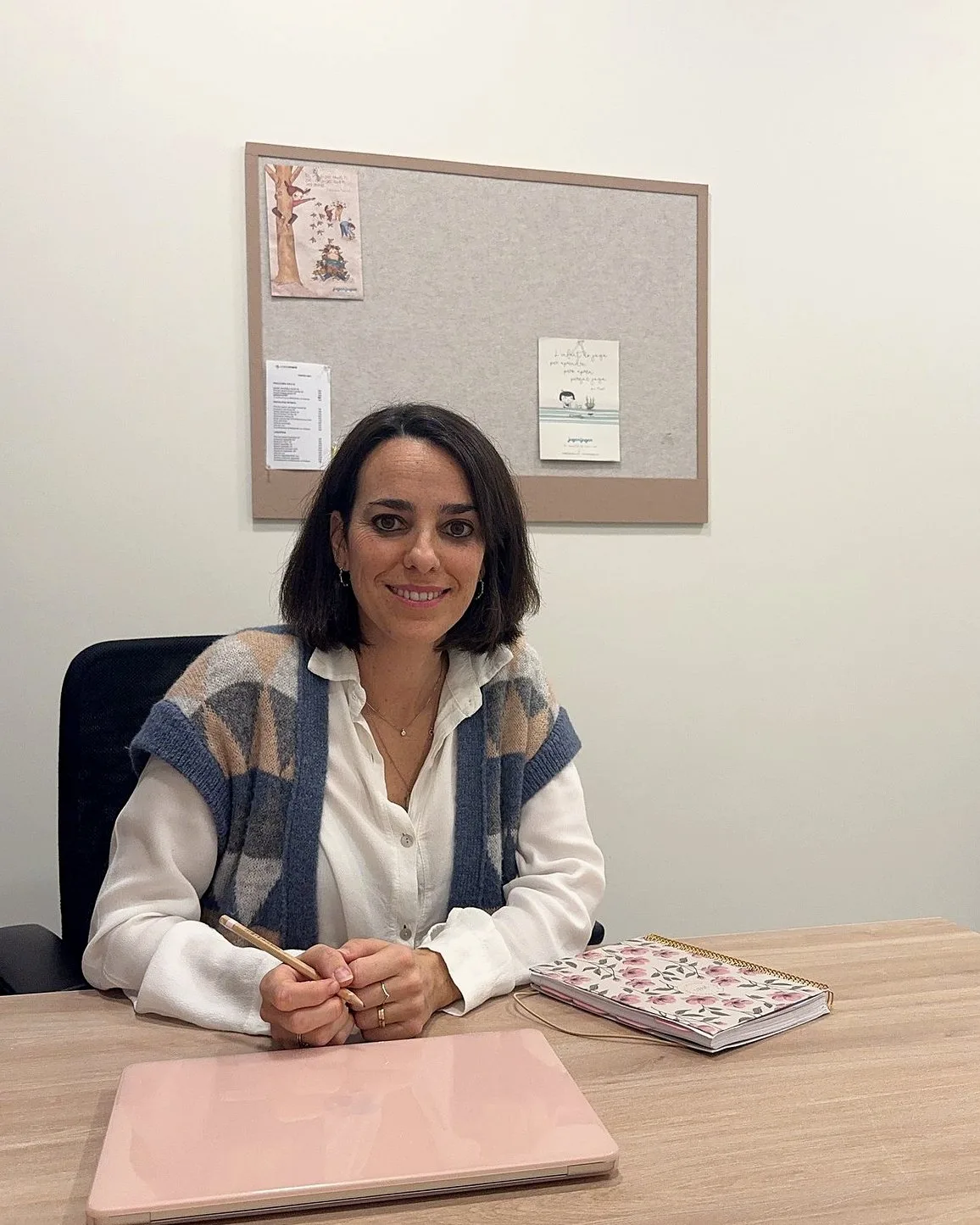 Laia Navarro al seu despatx de Creixement